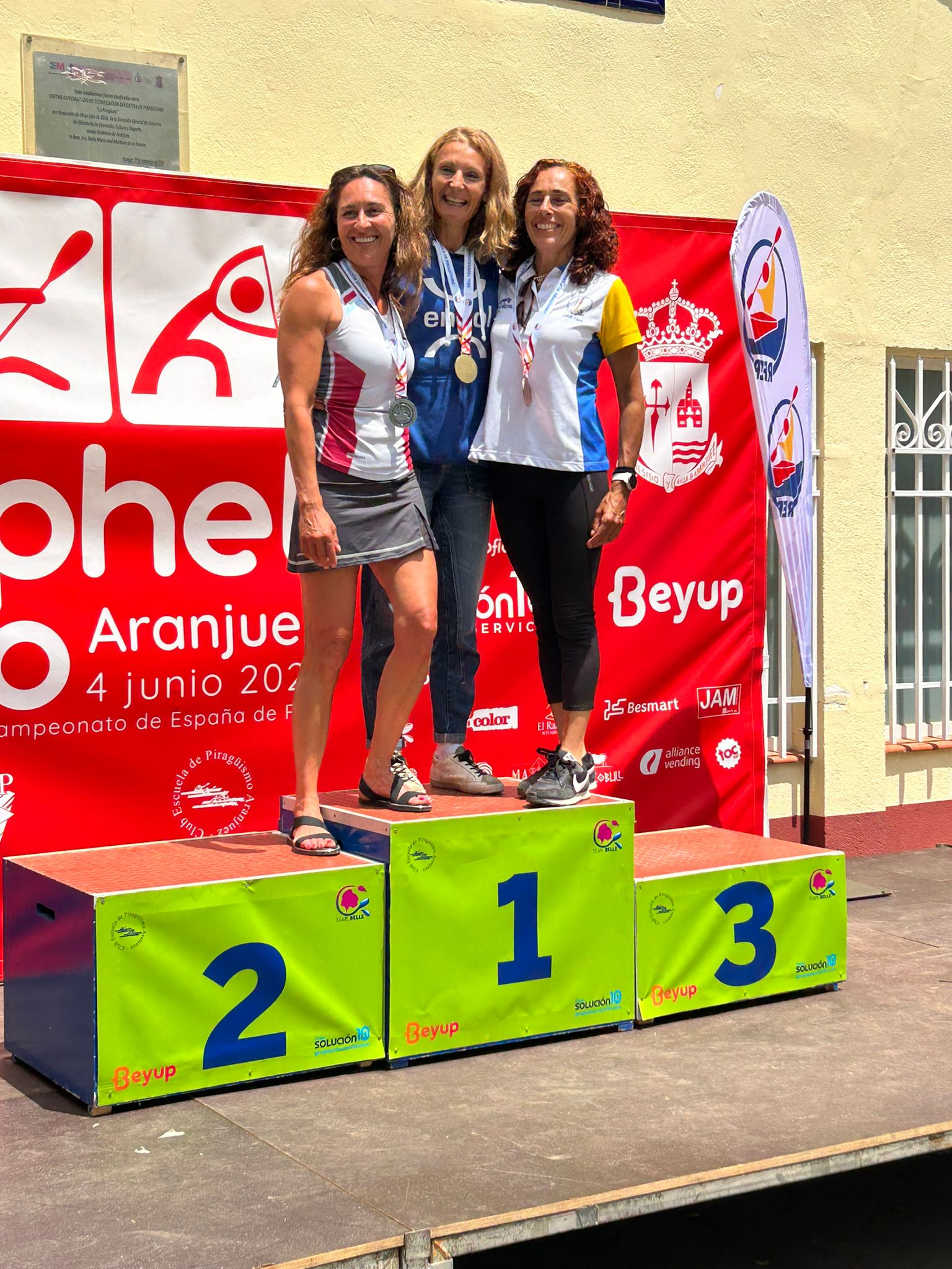 Medallas en el Campeonato de España de Ríos y Travesías